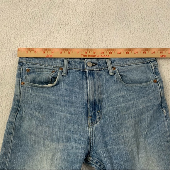 Levi’s 510 Men's 32x32 Skinny Jeans Distressed White Oak Cone Denim Light Wash - Picture 12 of 16